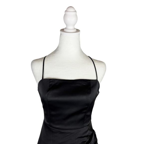 Manning Cartell Miami Heat Open Back Midi Dress 2 Black NEW - Picture 4 of 11